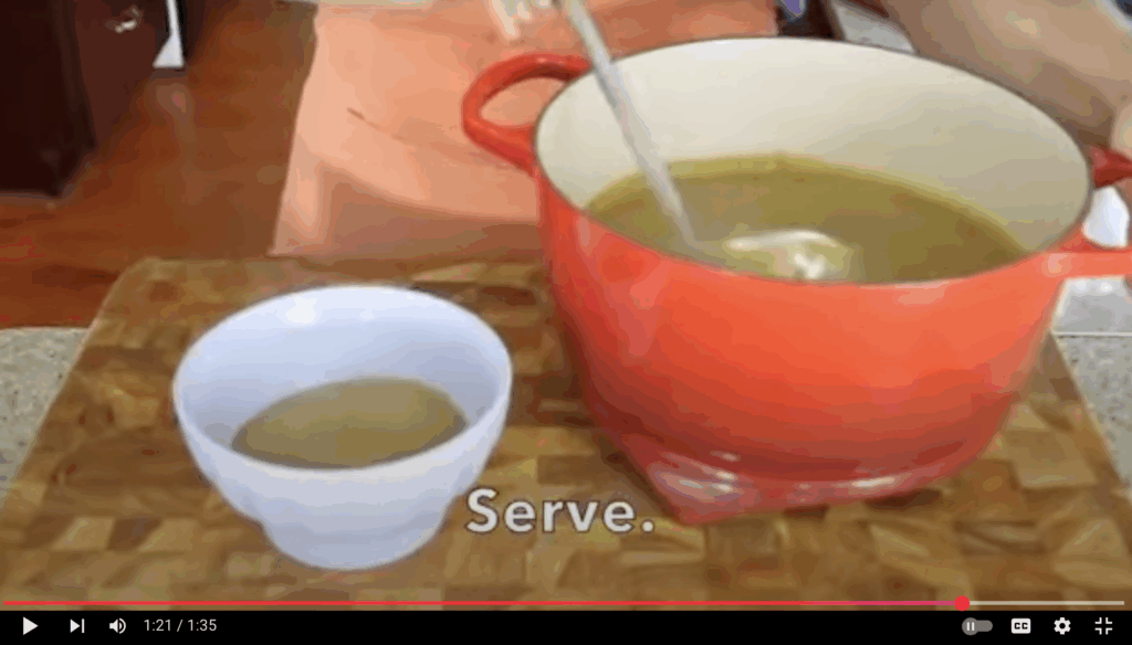 Cream of Asparagus Soup